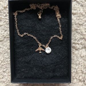 golden travel necklace
